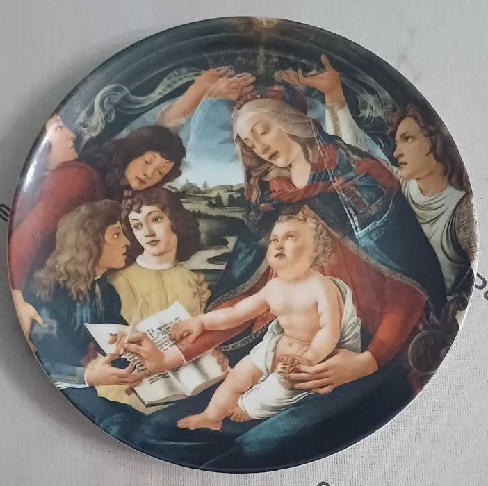 Prato de porcelana Vista Alegre - Natal 1989