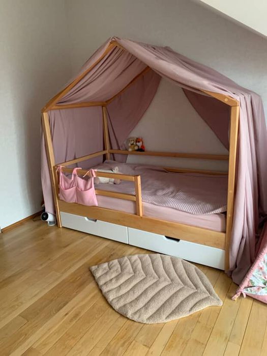 Кроватка ліжко будинок кровать домік чердак ліжечко горище