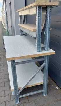 Stół warsztatowy 150x70cm ocynkowany, dostawa GRATIS w całej Polsce