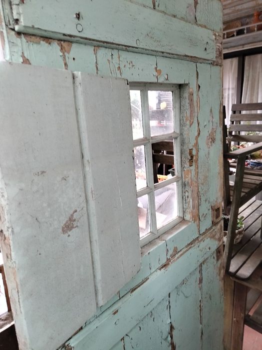 Porta rústica com história