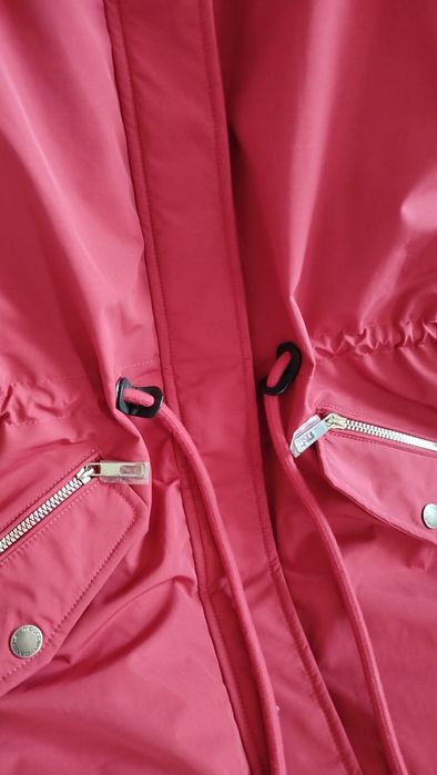 Ciepła kurtka parka płaszczyk duża