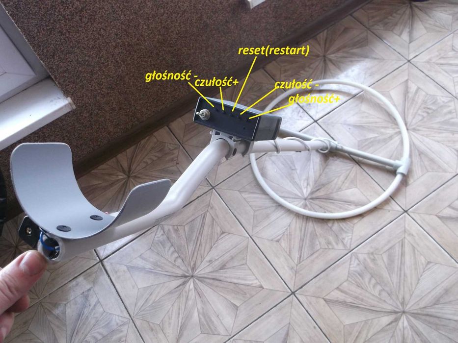 Wykrywacz metali Detektor metalu zasięg do 3 metra