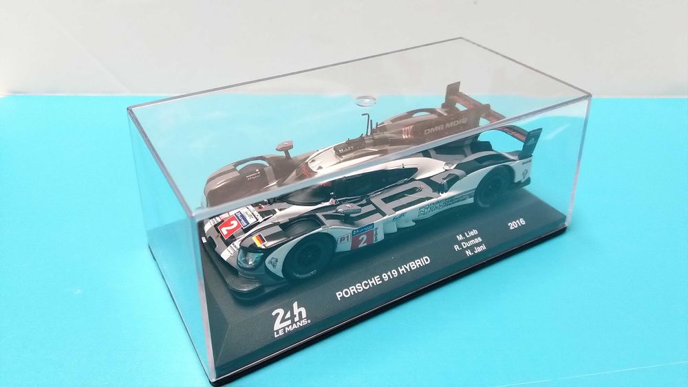 Porsche 919 Hybrid #2: Vencedor 24h Le Mans 2016 - Miniatura esc 1/43