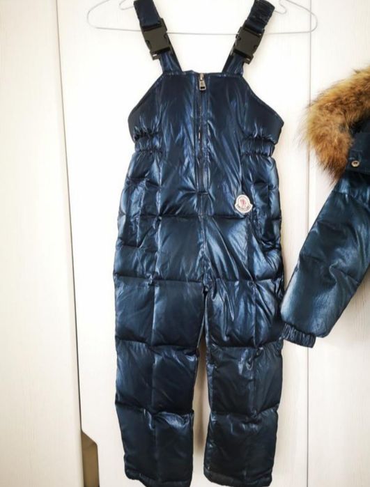 Дитячий зимовий комбінезон Moncler