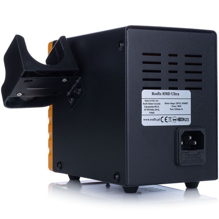 Stacja Lutownicza Rosfix 858D Ultra | 700W, 100-500°C, 120 l/min