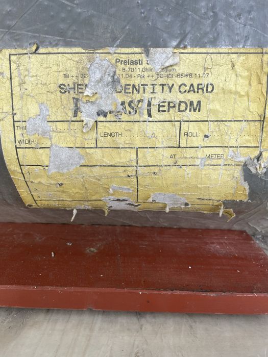 EPDM 1,2mm 100mb 1,7m | Membrana dachowa, oczko wodne, izolacja, taras