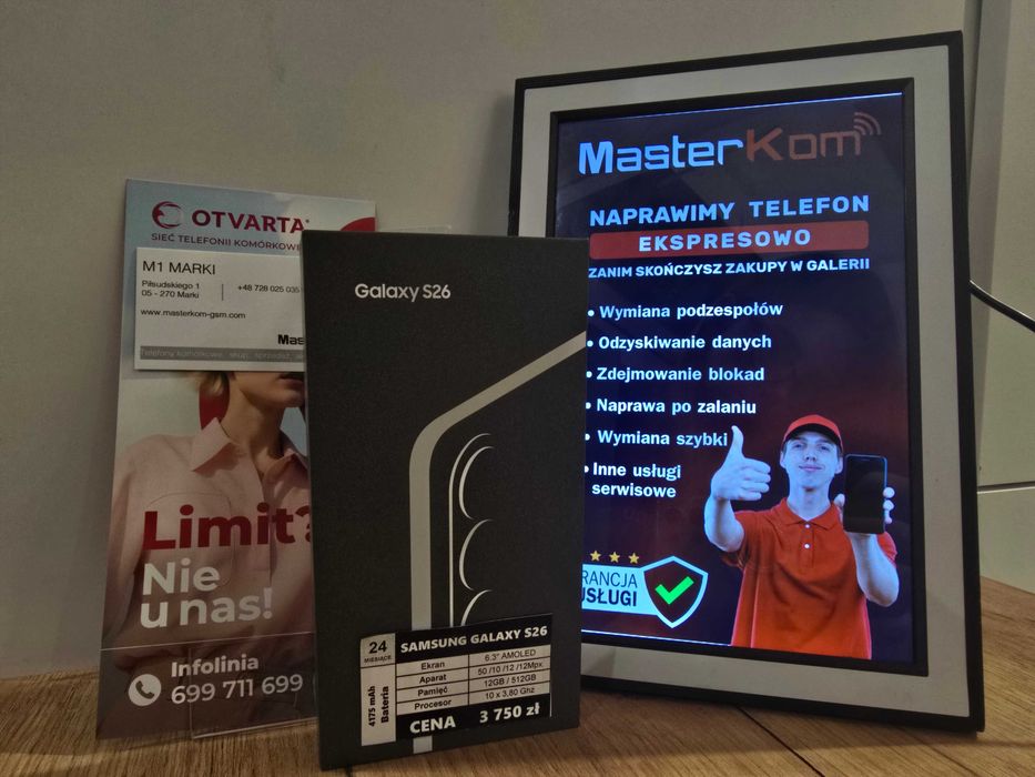 SAMSUNG S26 Masterkom Marki GWARANCJA 24 M-ce