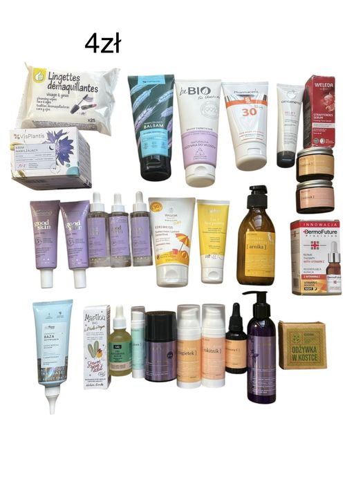 Nowe kosmetyki od 50gr do 4zł