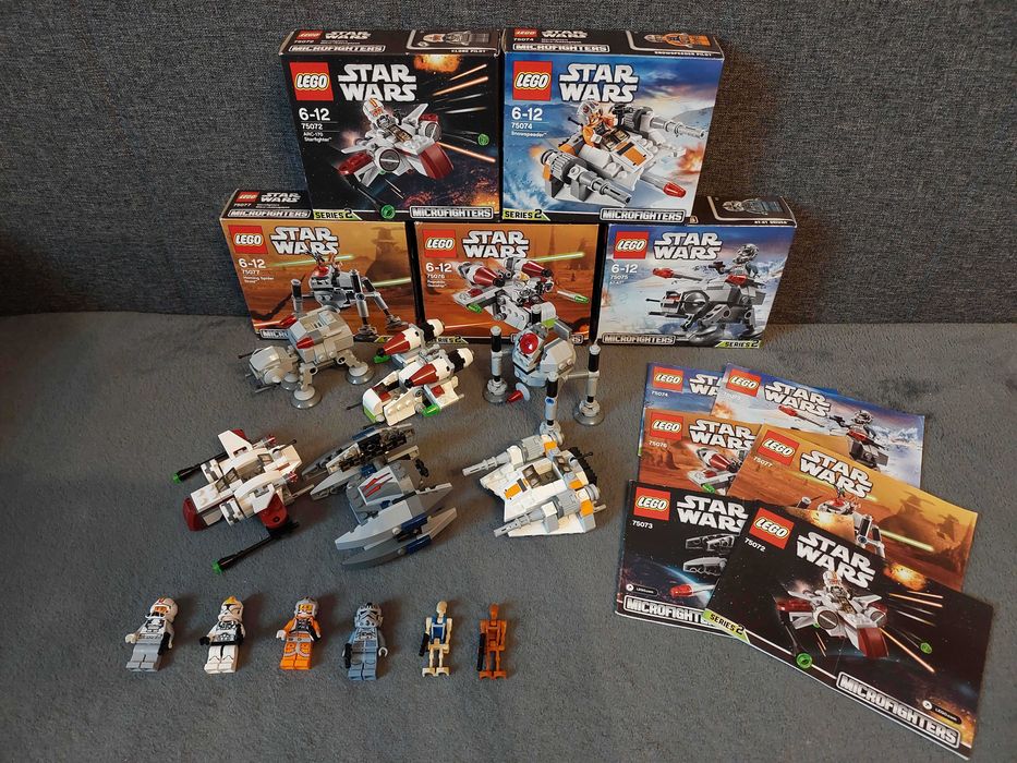Lego Star Wars Microfighters pełna seria 2