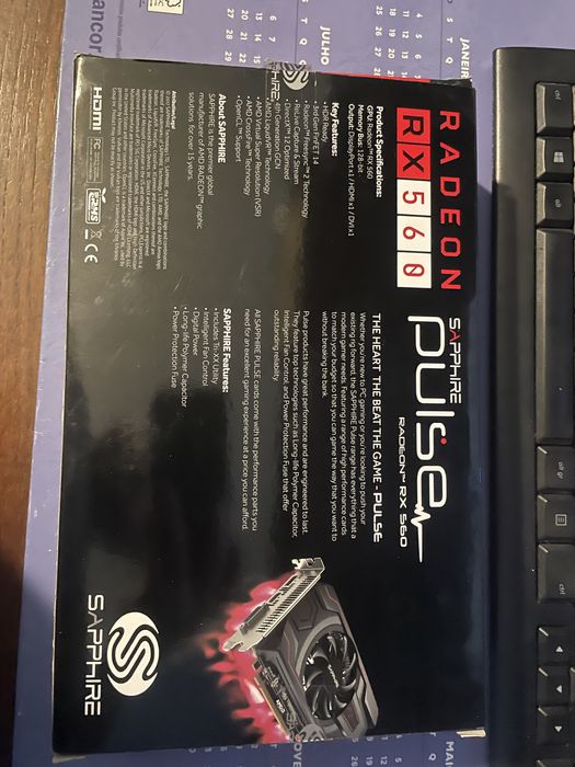 Sapphire Radeon RX 560 Graphics Card64284545756803124