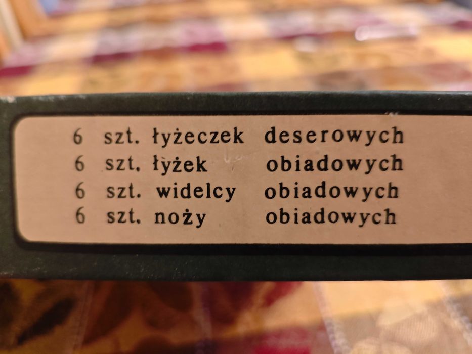 Serwis obiadowy PRL / SMP / ANTYK / LEFANA / Ceramika - nowy