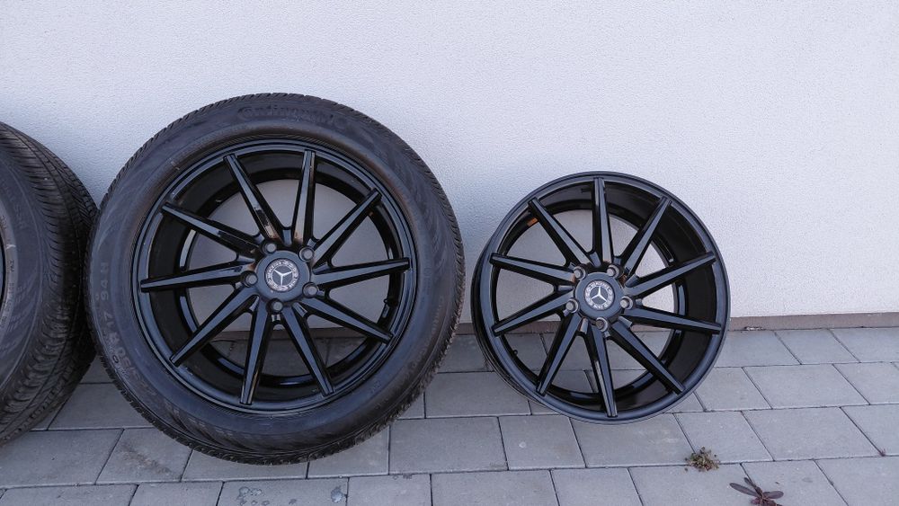 Alufelgi 17" 5x112 Mercedes czarne