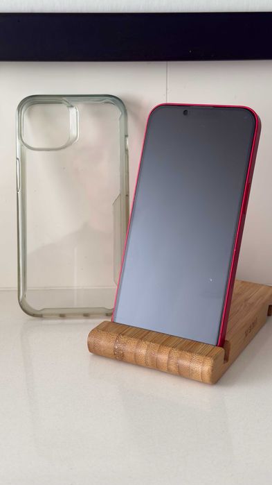 Apple iPhone 14 128GB 79% Versão E-sim "vermelho" + cabo e capa de proteção