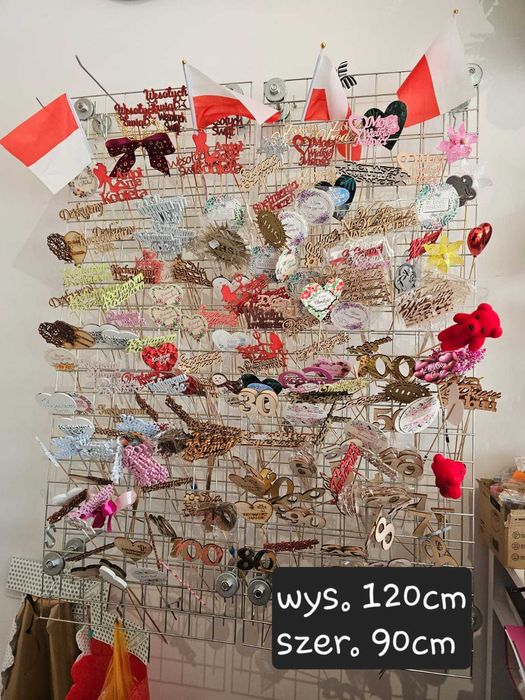 topery okolicznościowe + stojak