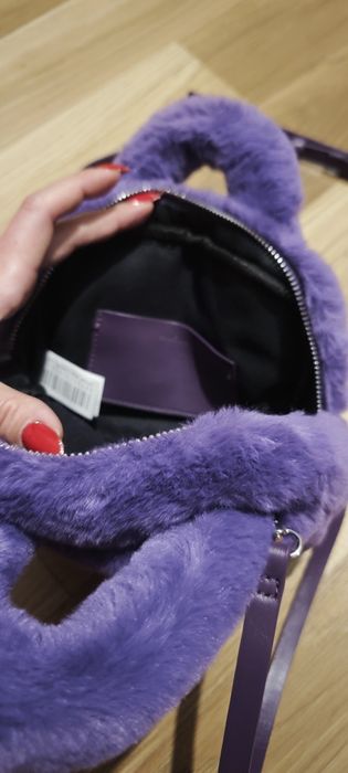Futrzana torebka Parfois jak nowa!