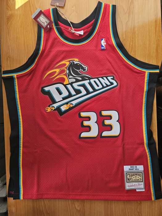 Nowy jersey NBA #33 Grant Hill, Detroit Pistons, rozmiar XL