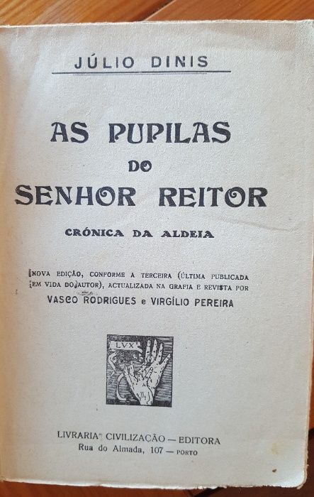 Júlio Dinis - As pupilas do Senhor Reitor