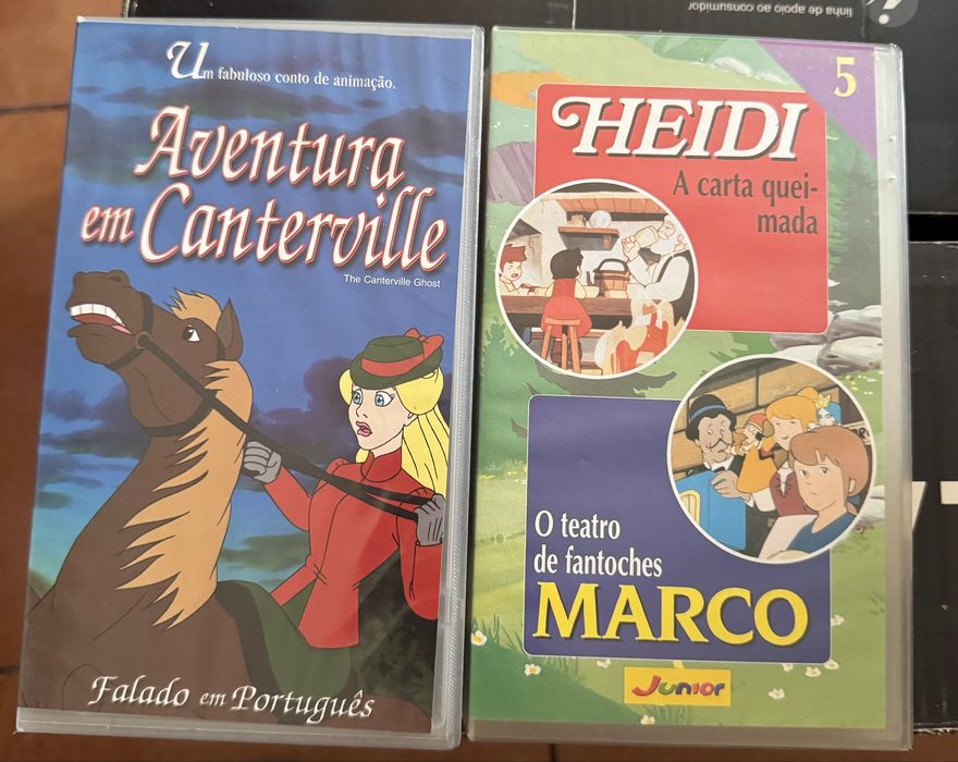 Vendo cassetes VHS