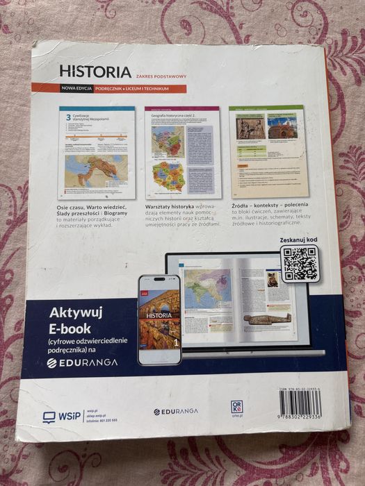 Podrecznik od historii klasa 1 liceum i technikum zakres podstawowy