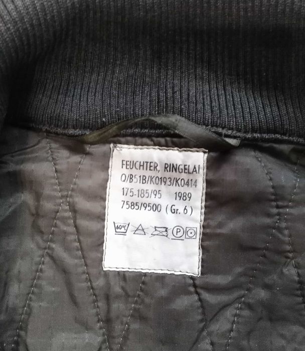 Утеплювач армійський термолайнер комбінезона Bundeswehr, gr.6 (S/46)