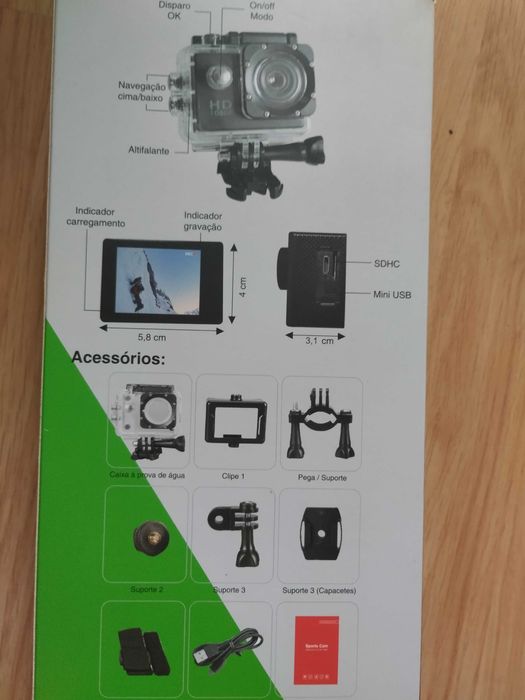 Camara Action Cam -1080p FullHD