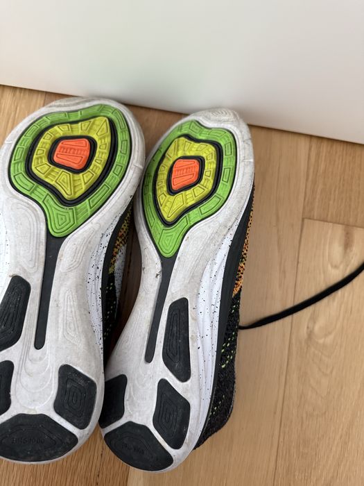 Ténis de corrida Nike Flyknit Lunar 3 - Semi-novos, Tamanho 45.5