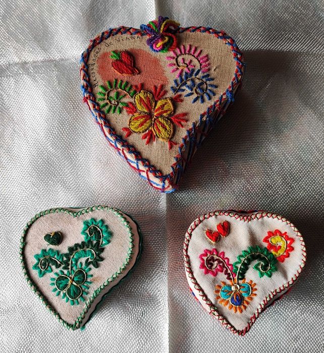 Lote de caixas coração Viana - Dia dos Namorados