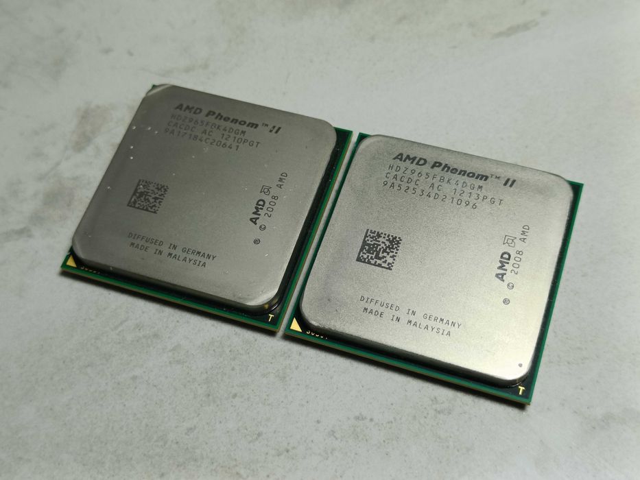 Процесор AMD Phenom II 965 X4 Black Edition - sAM3 - 4 ядра 3.4GHz