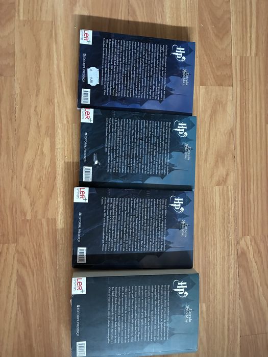 4 primeiros livros de Harry Potter