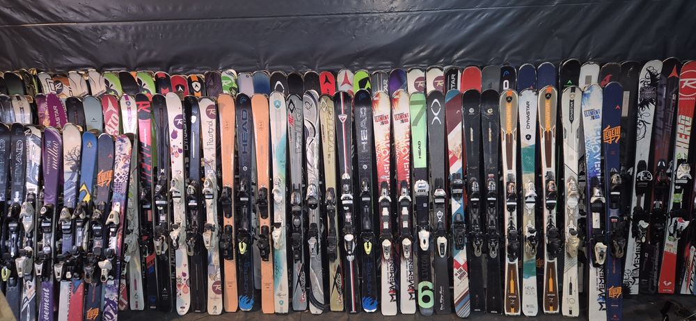 Narty alpejskie zjazdowe dla dorosłych