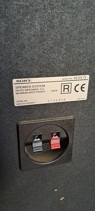 Colunas/speakers sony 100w