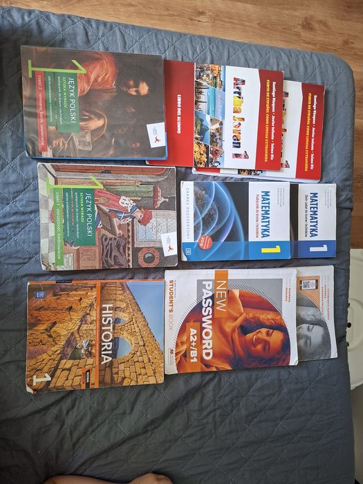 Książki do pierwszej klasy