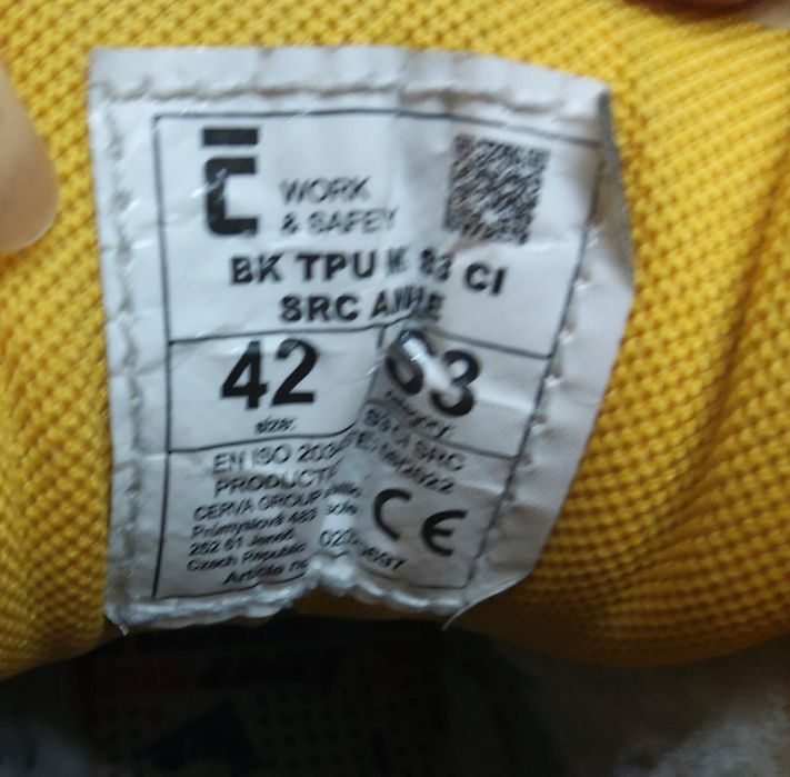 Рабочие зимние ботинки S3 р.43 -44