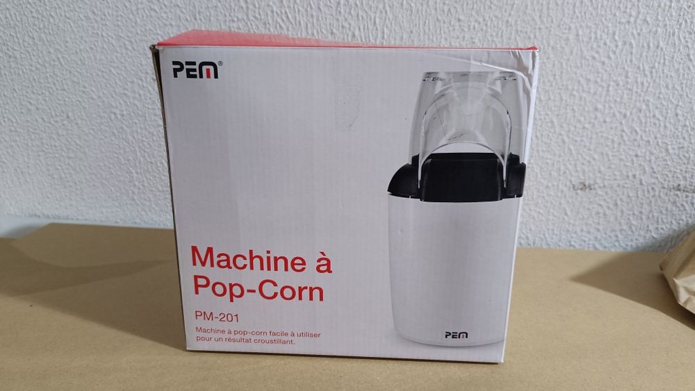 Máquina de fazer Pipocas