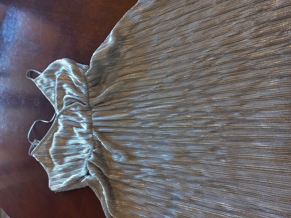 Srebna sukienka M pull& bear