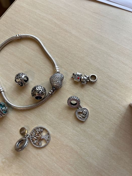 Продам браслет Pandora та шарми, срібло 925