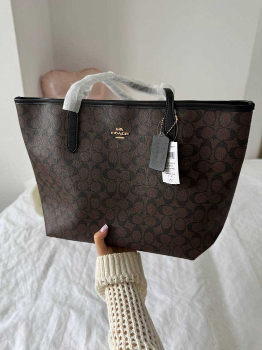 Сумка Coach tote city шоппер