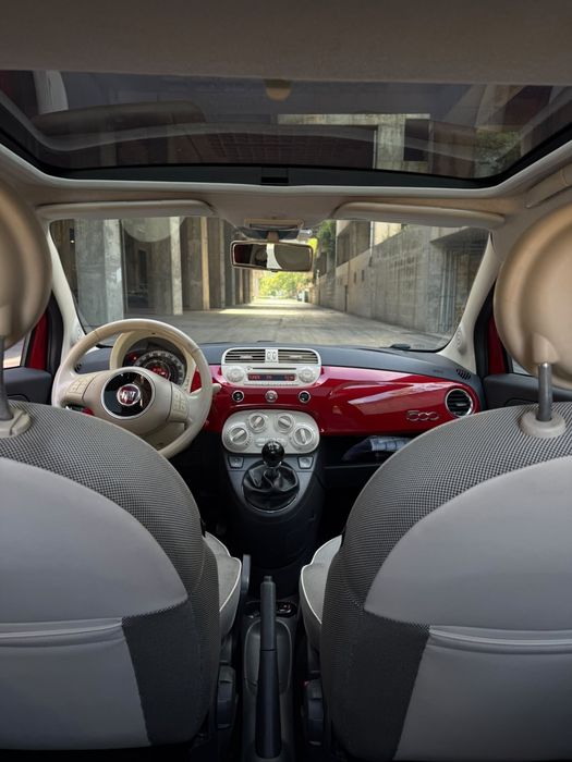 Vendo fiat 500 vermelho