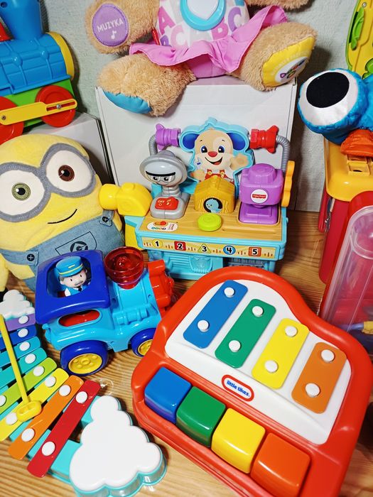 Розвиваючі іграшки mr.Pensil алфавіт ксилофон паровоз набір лікаря