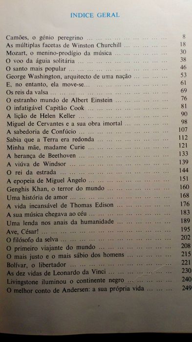 Grandes vidas, grandes obras, biografias famosas