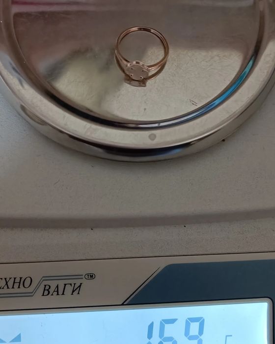 Сережки, каблучки, підвіси з перламутром ВанКліф 0.8см від 2.06 г- зол