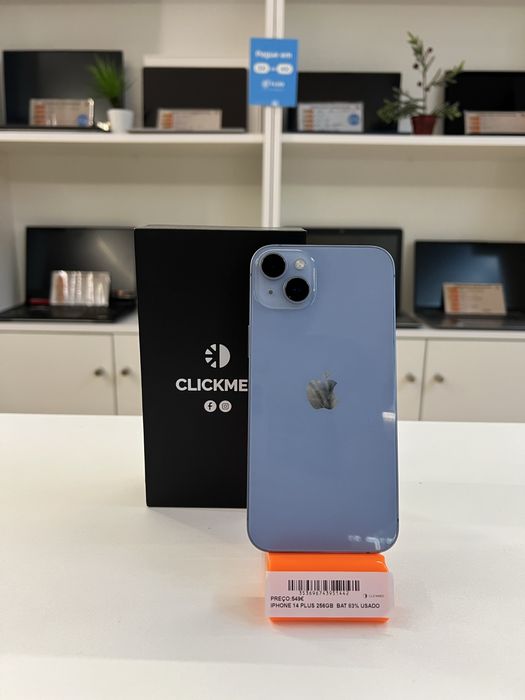 Apple iPhone 14 Plus Max 256GB — Impecável, Fatura + Garantia | Desbloqueado
