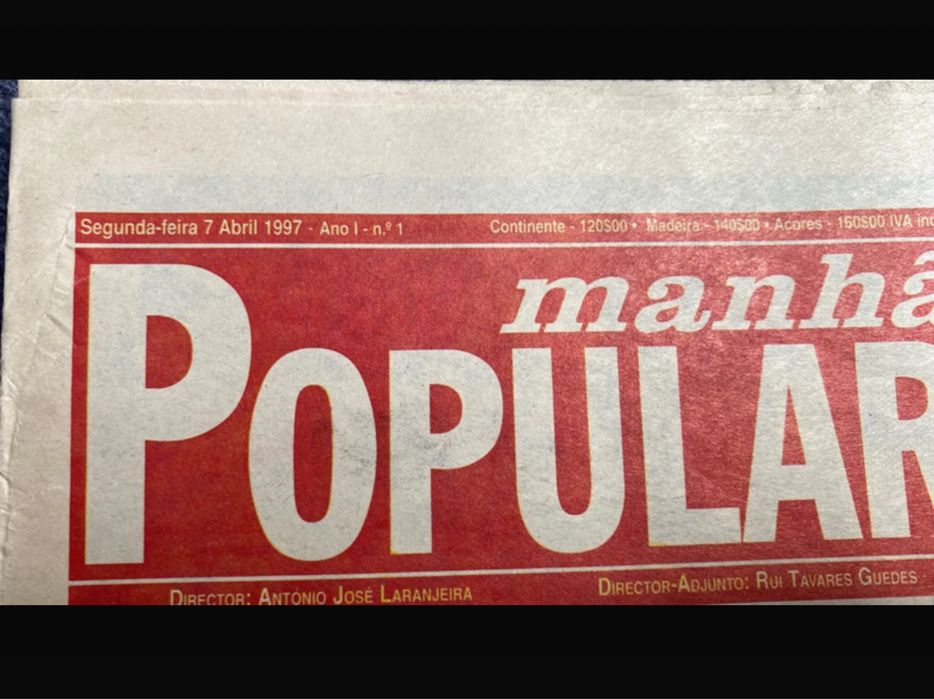 Nº 1 do Jornal Manhã Popular
