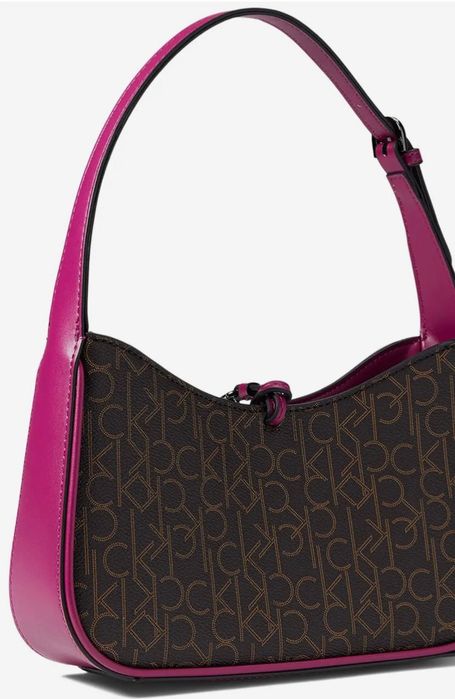 Сумка багет Calvin Klein, оригинал, новая , трендовая сумка CK
