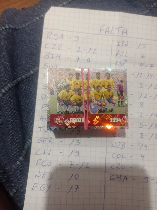 Troca de cromos do mundial 2026