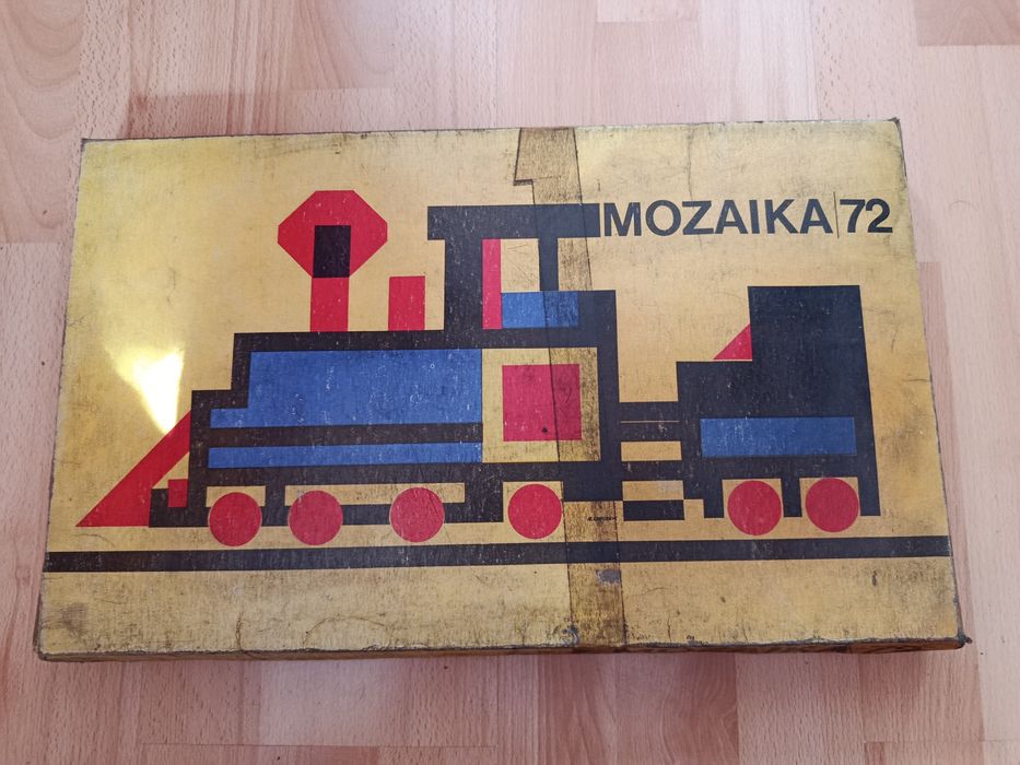 Stara gra dla dzieci mozaika 72 z prl