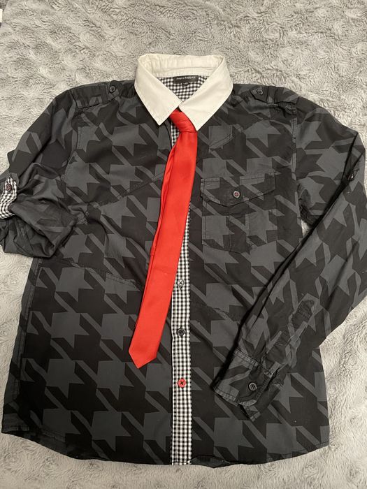 KappAhl koszula krawat R.146 cm