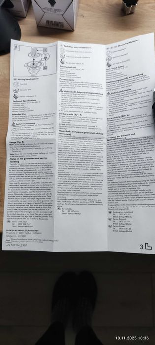 Reduktor misy do Lidlomixa