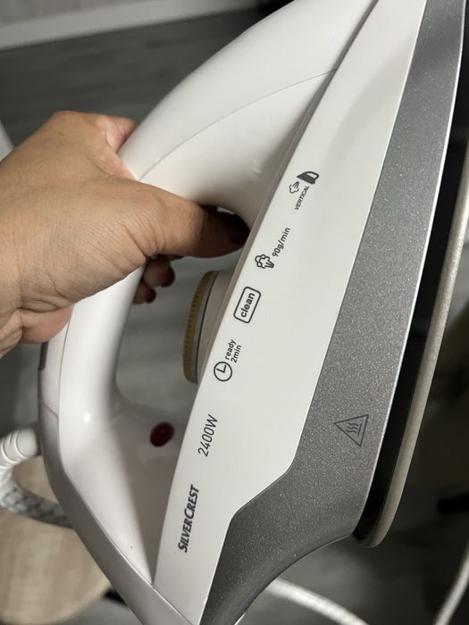 Ferro de vapor com caldeira da Silvercrest