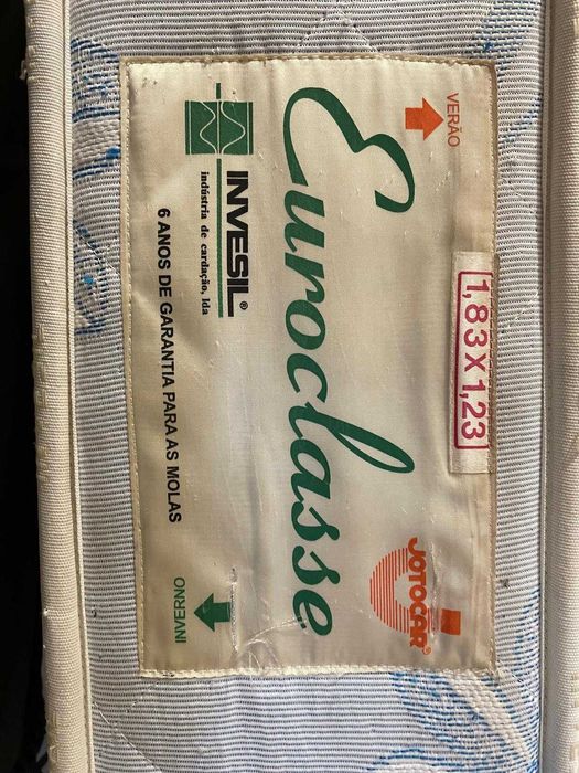 Colchão Casal Inveslar Euroclass Molas